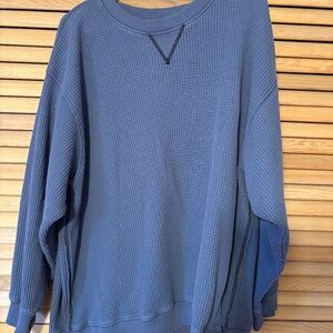 Aerie Waffle Knit Long sleeve Tee